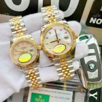 Rolex Datejust II Jubilee Bracelet 2-Tone White MOP Dial Watch Citizen 8215 Movement
